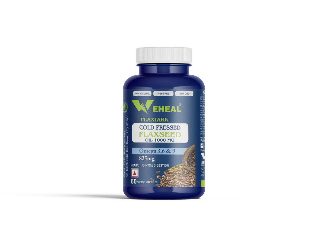 Flaxaseed oil capsules