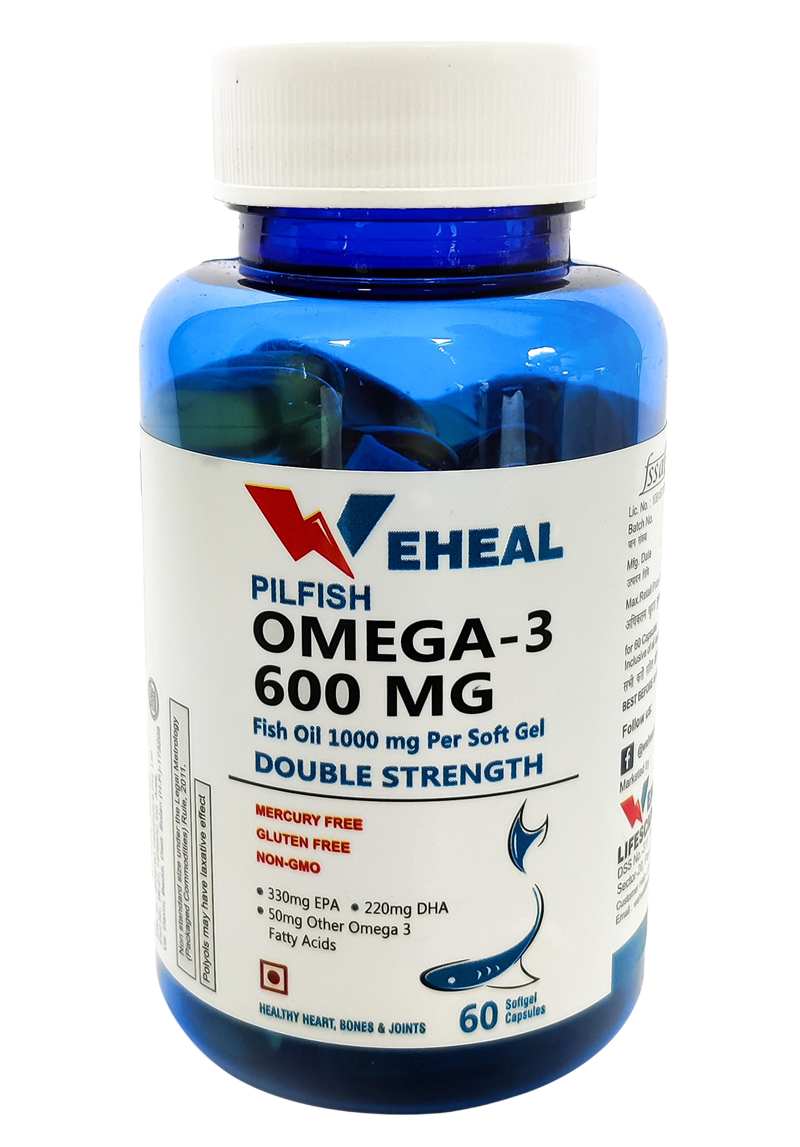 Double Strength Fish Oil Capsules