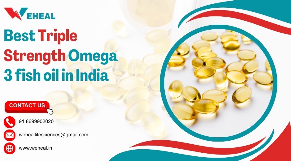 Triple Strength Omega 3 fish oil in India